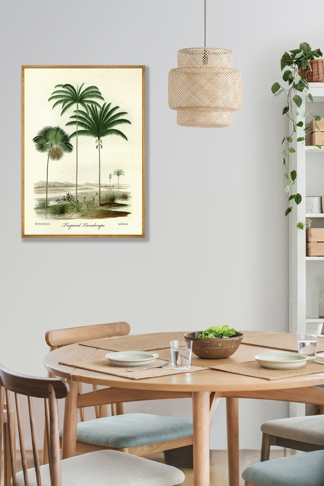 Tropical Landscape Poster Botanic