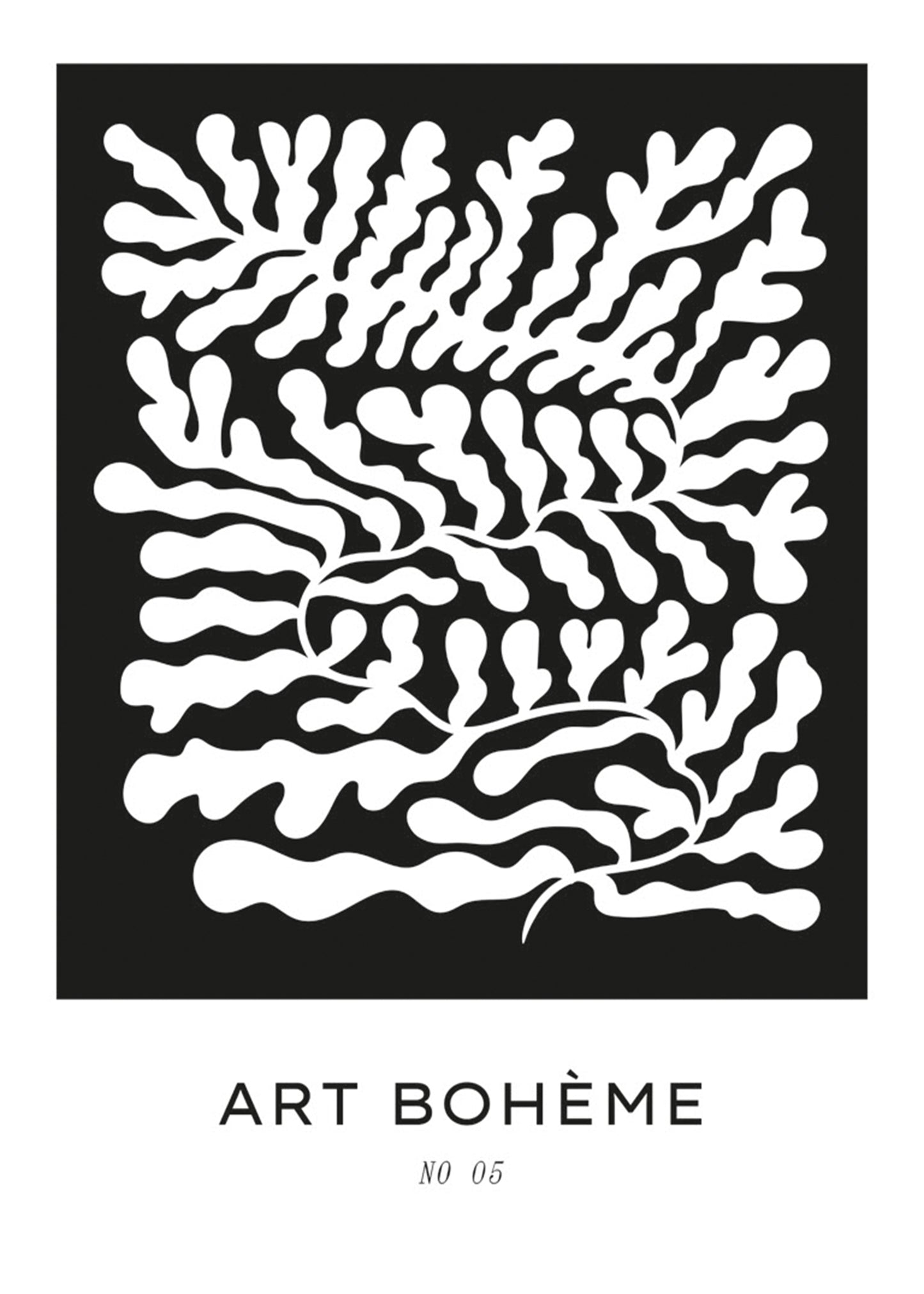 Art Boheme Coral No5 Poster