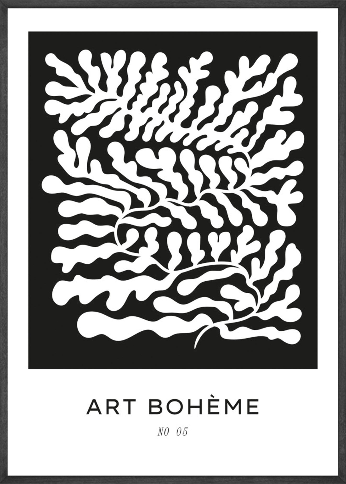 Art Boheme Coral No5 Poster