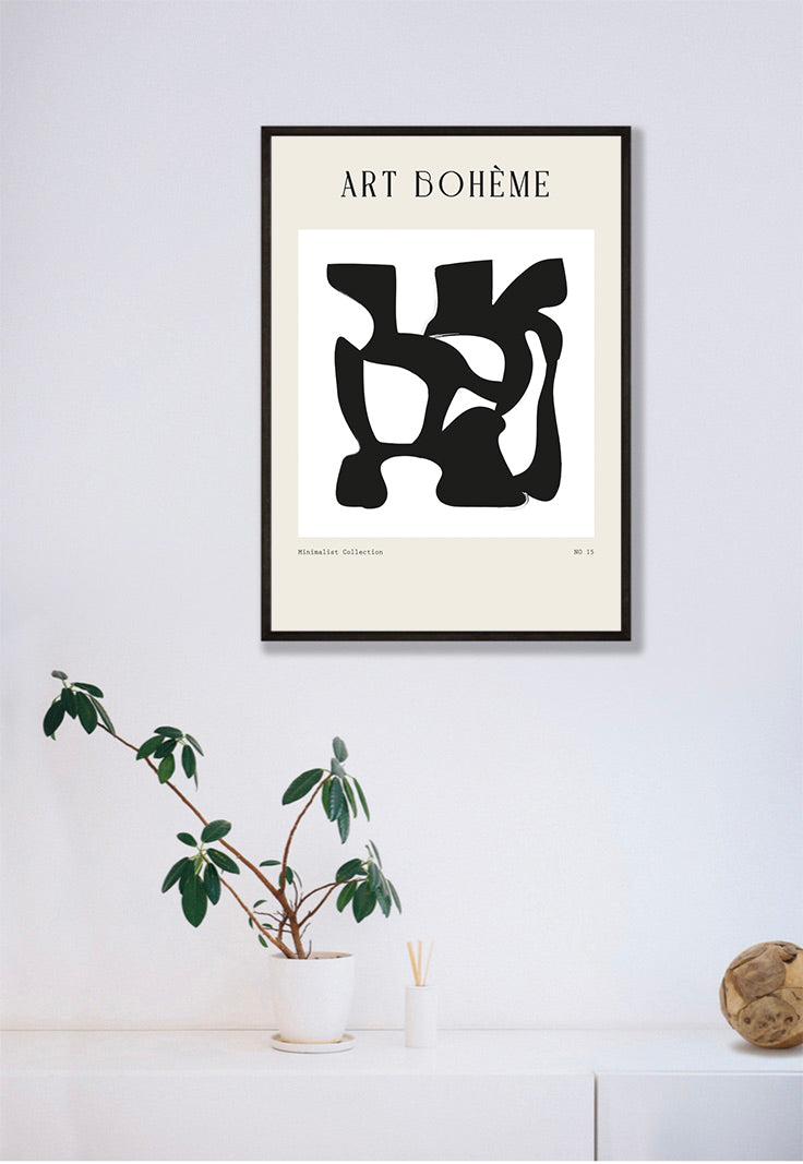 Art Boheme Minimalist Collection No15 Poster