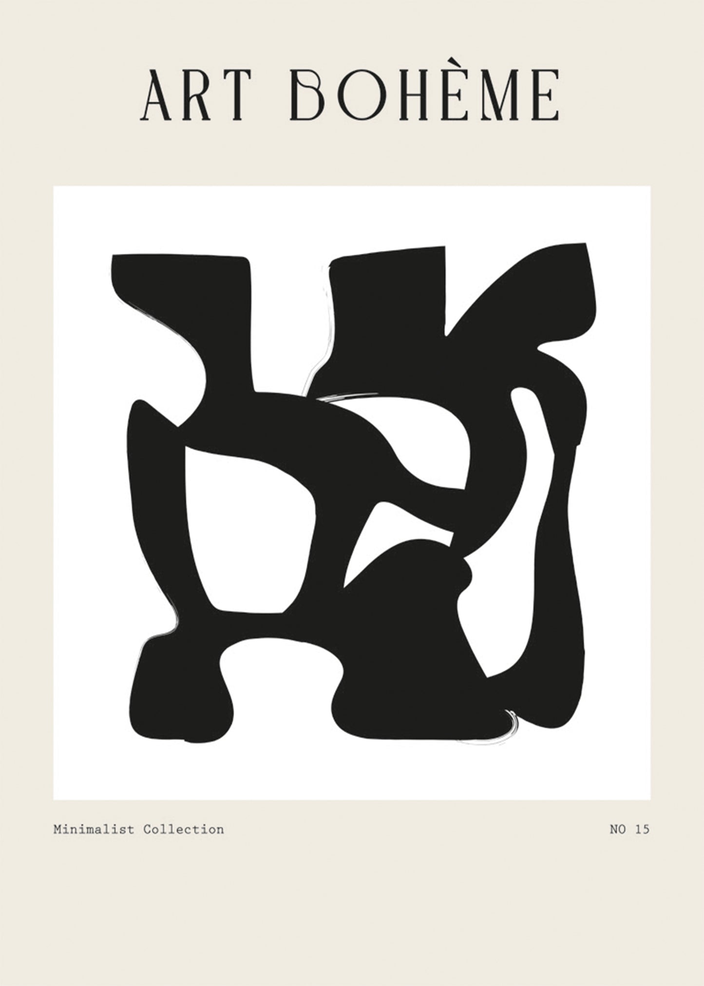 Art Boheme Minimalist Collection No15 Poster