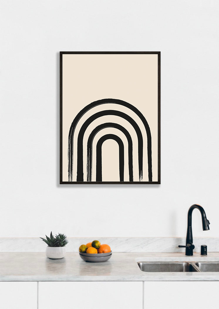 Bohemian Arches No1 Poster