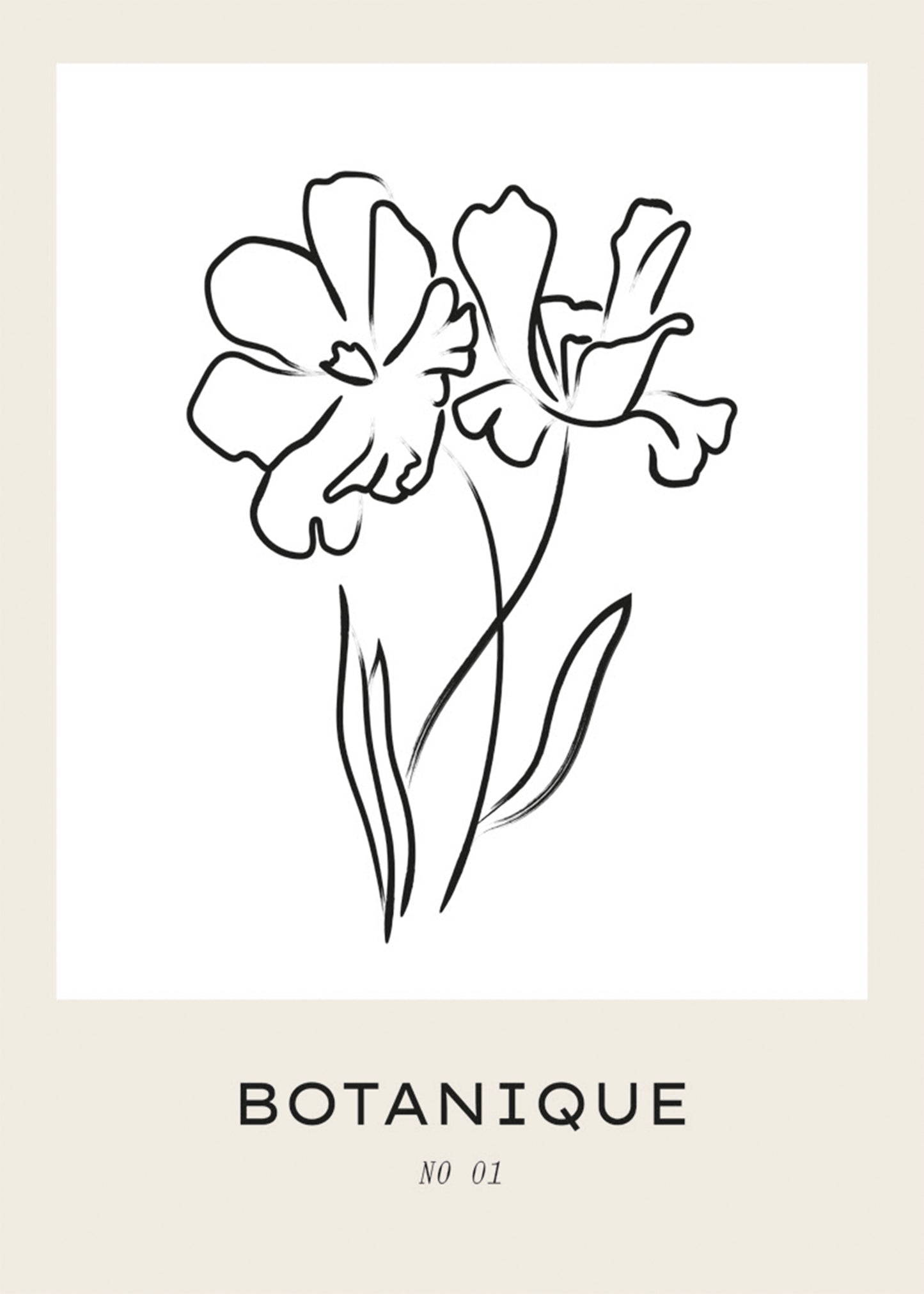 Bohemian Botanique No1 Poster