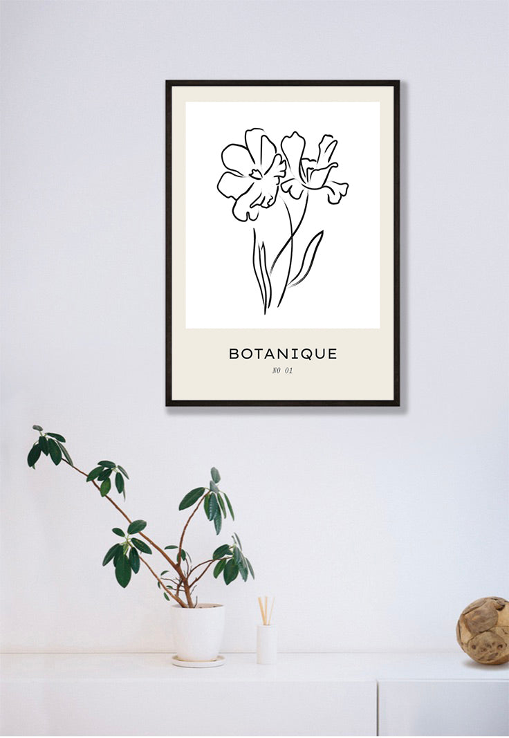 Bohemian Botanique No1 Poster