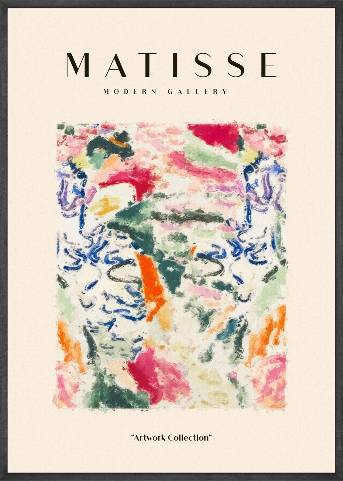 Japanse Vrouw Aan De Waterkant Poster in Lijst - Henri Matisse