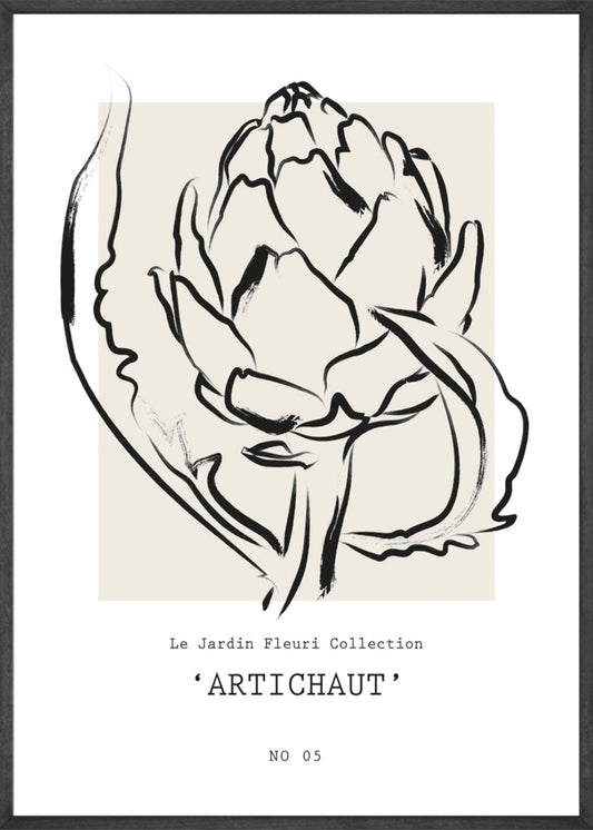 Le Jardin Artichaut No5 Poster