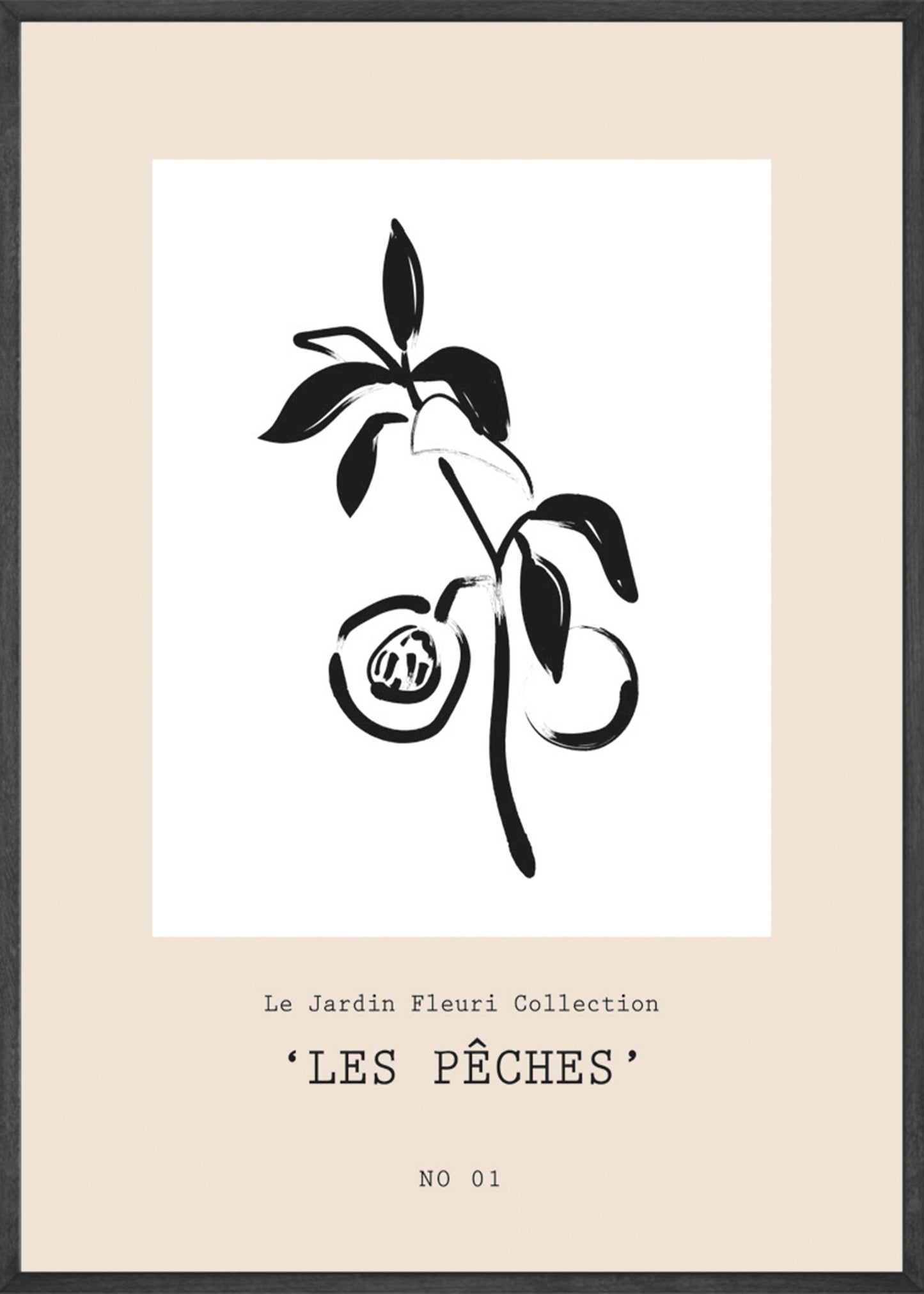 Les Peches Jardin Collection No1 Poster