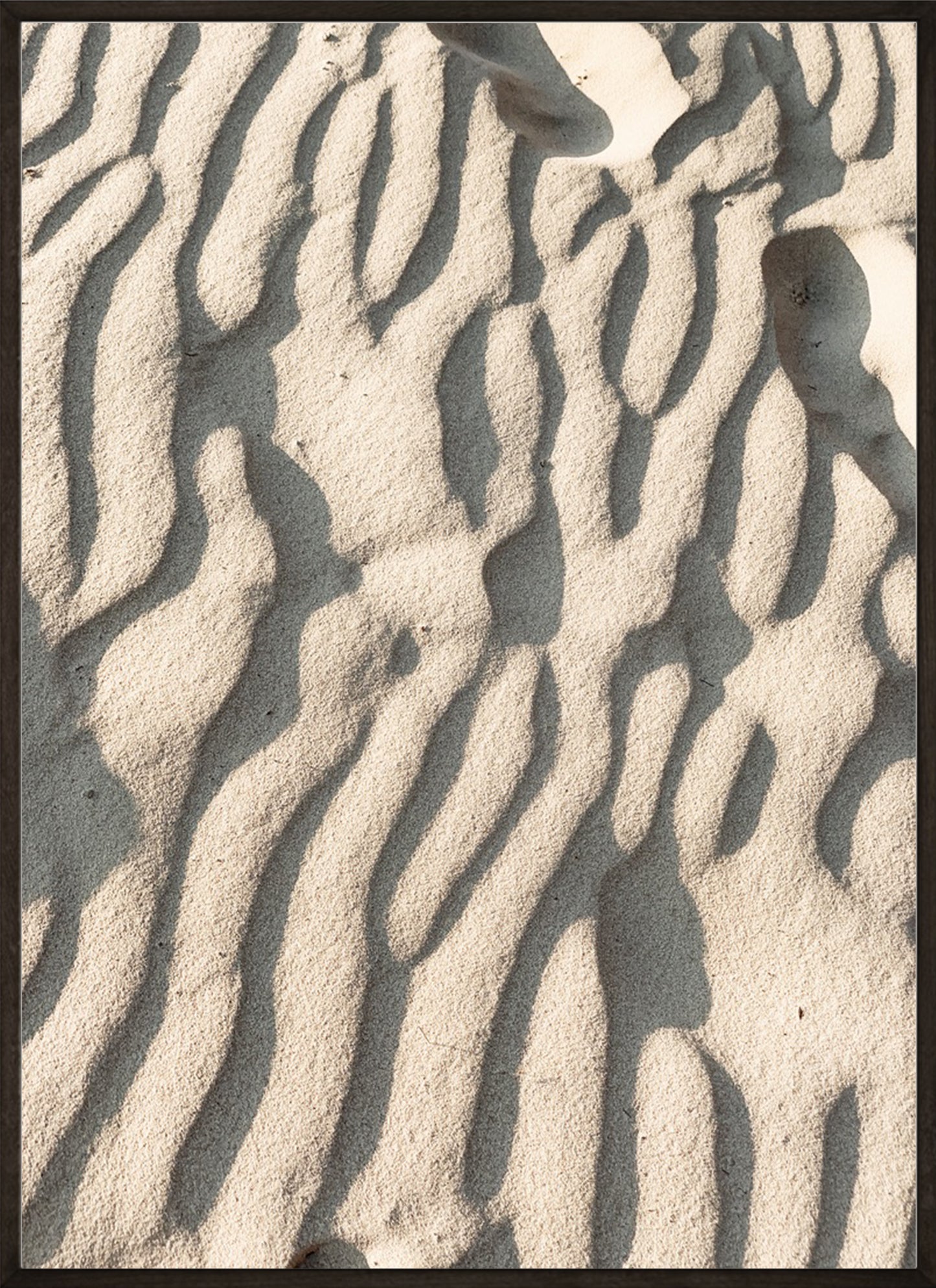 Beach Sand Waves No2 Poster